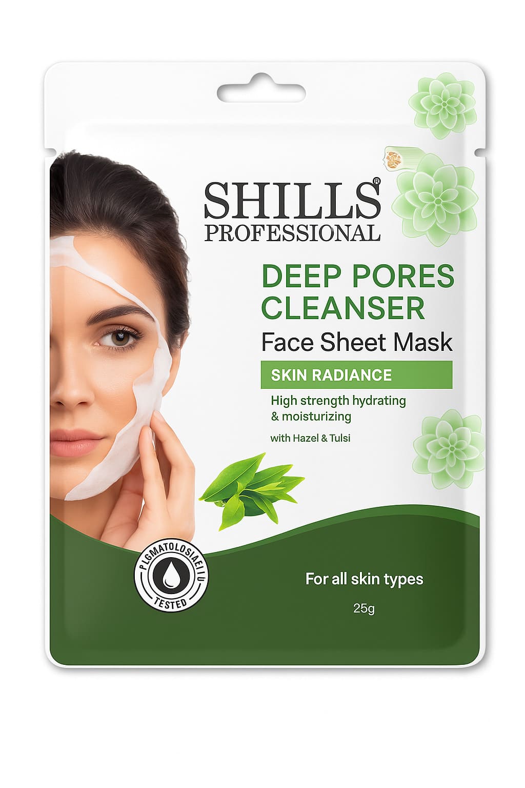 Shills Professional Face Sheet Mask Deep Pores Cleanser | 25g