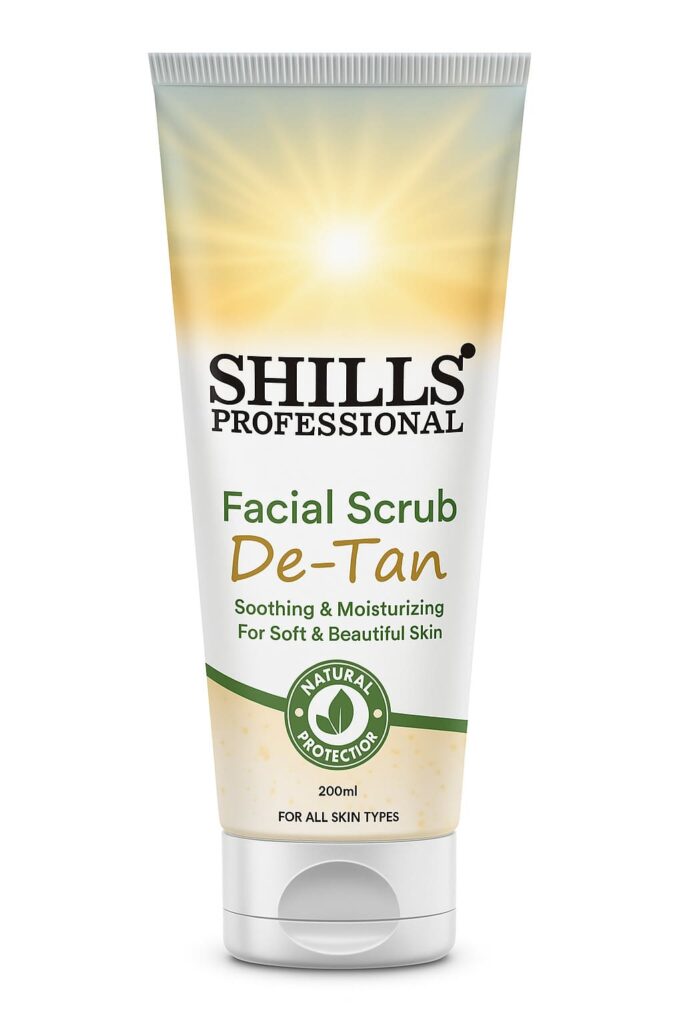 Shills Professional Fcaial Scrub De Tan For All Skin Types - 200ml