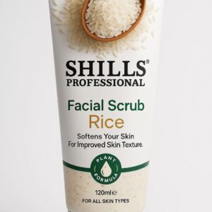 Shills Professional Facial Scrub Rice For All Skin Types - 200ml