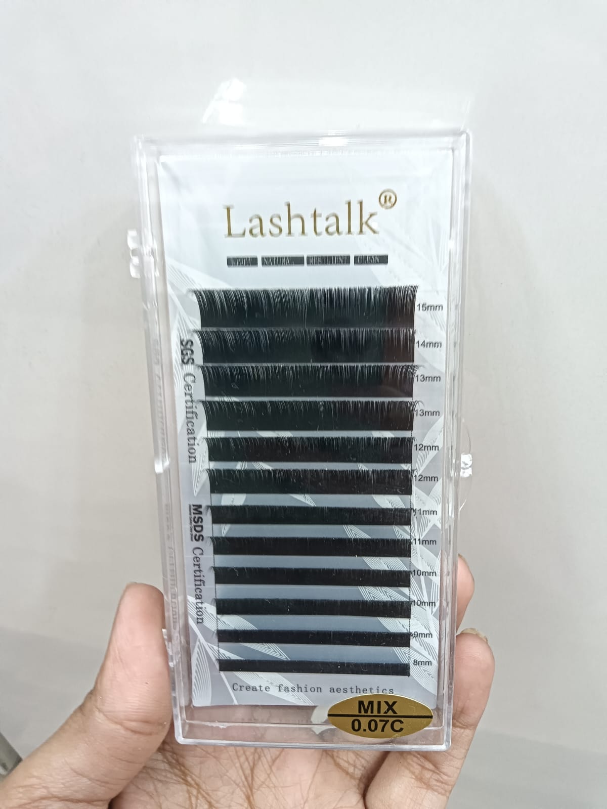 Lashtalk Eyelash Extension Mix – 0.07C