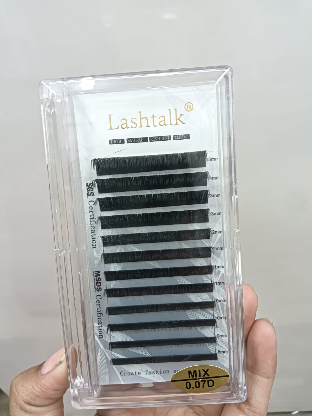 Lashtalk Eyelash Extension Mix – 0.07D