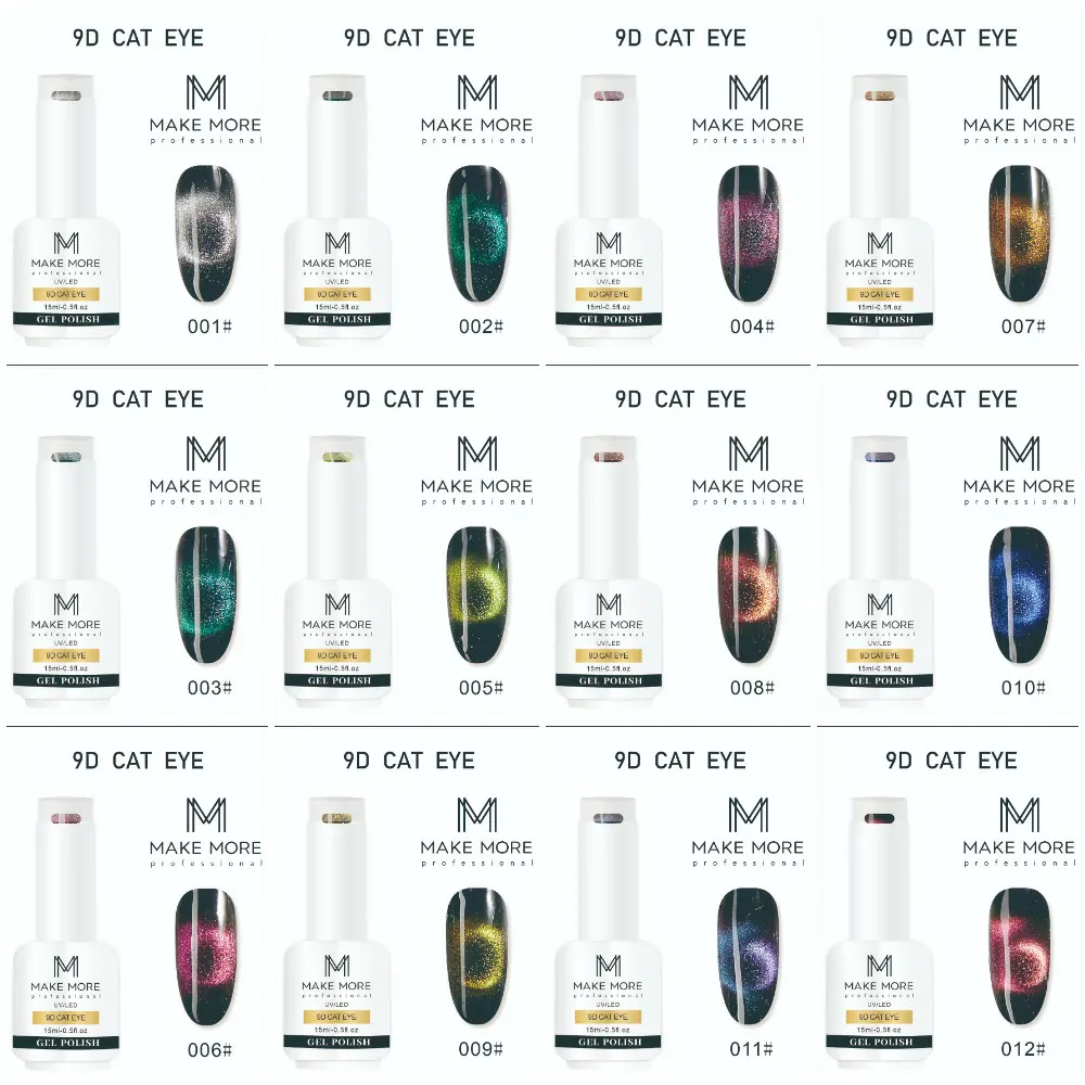 Make More 9D Cat Eye Gel Polish | 15ml