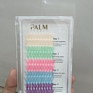 Palm Colorful Eyelash Extension