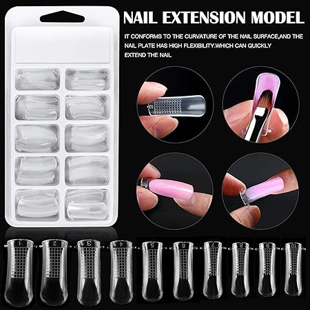 Shills Professional Poly Gel Tips 100pcs-PT-26