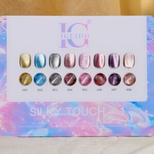 Iglido Professional Silky Touch Gel Polish -1 | set of 8