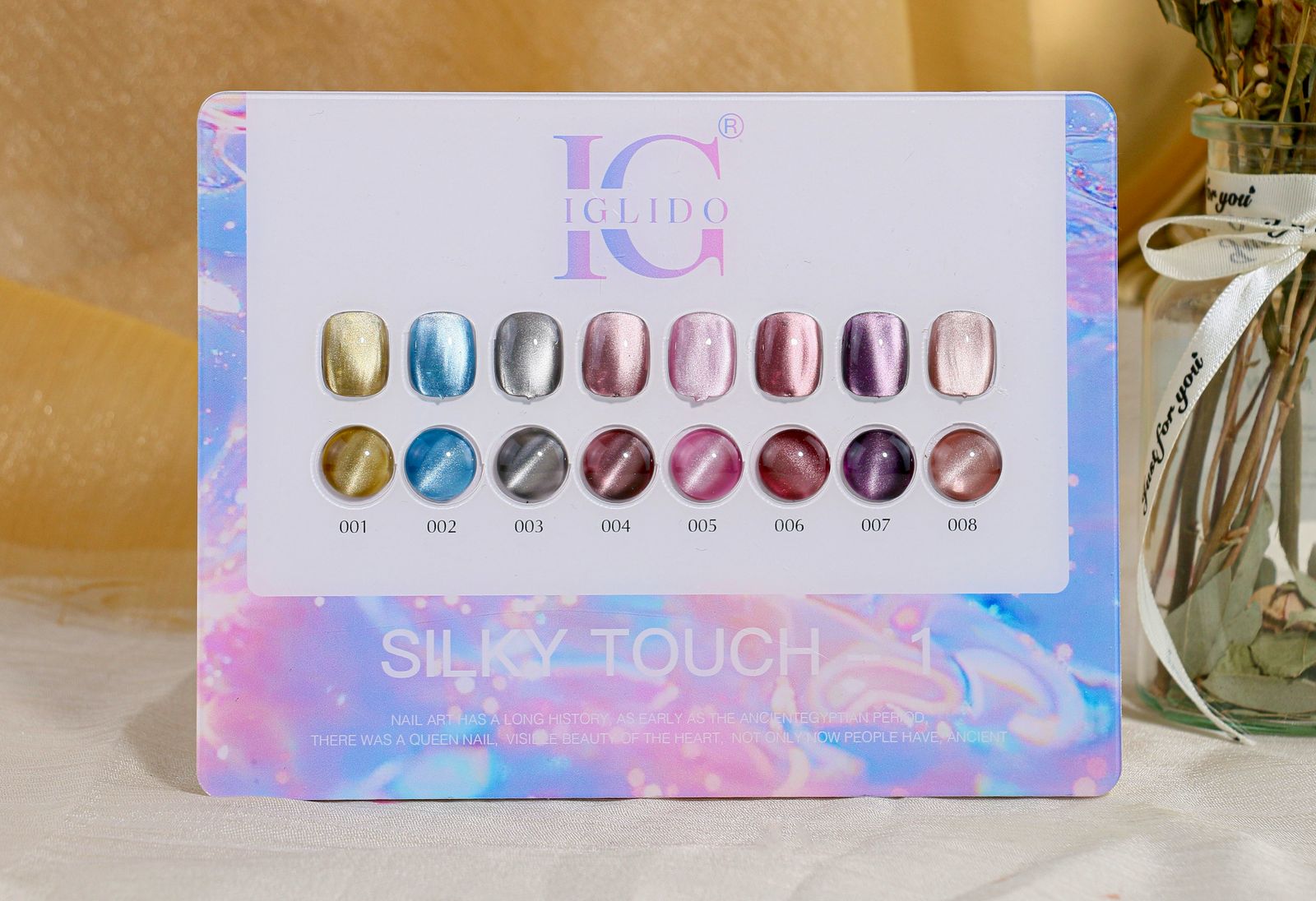 Iglido Professional Silky Touch Gel Polish -1 | set of 8
