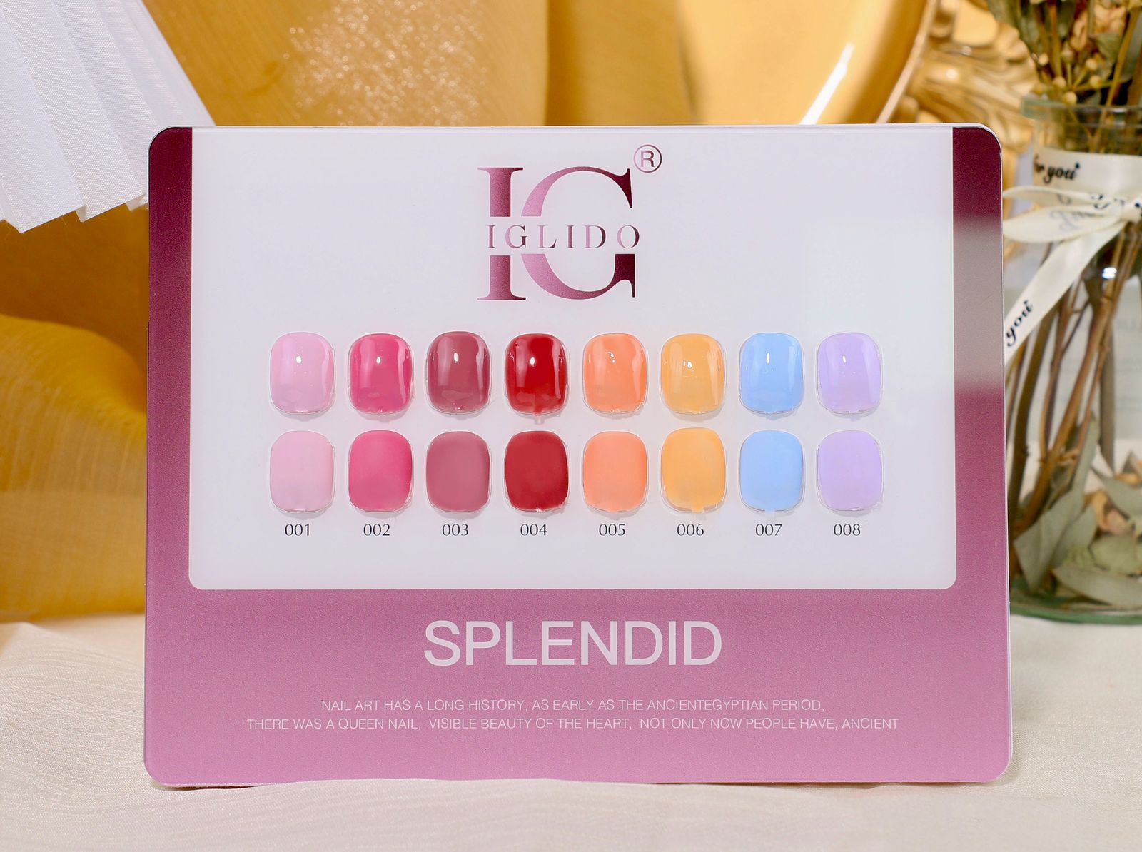 Iglido Professional Splendid Gel Polish | set of 8