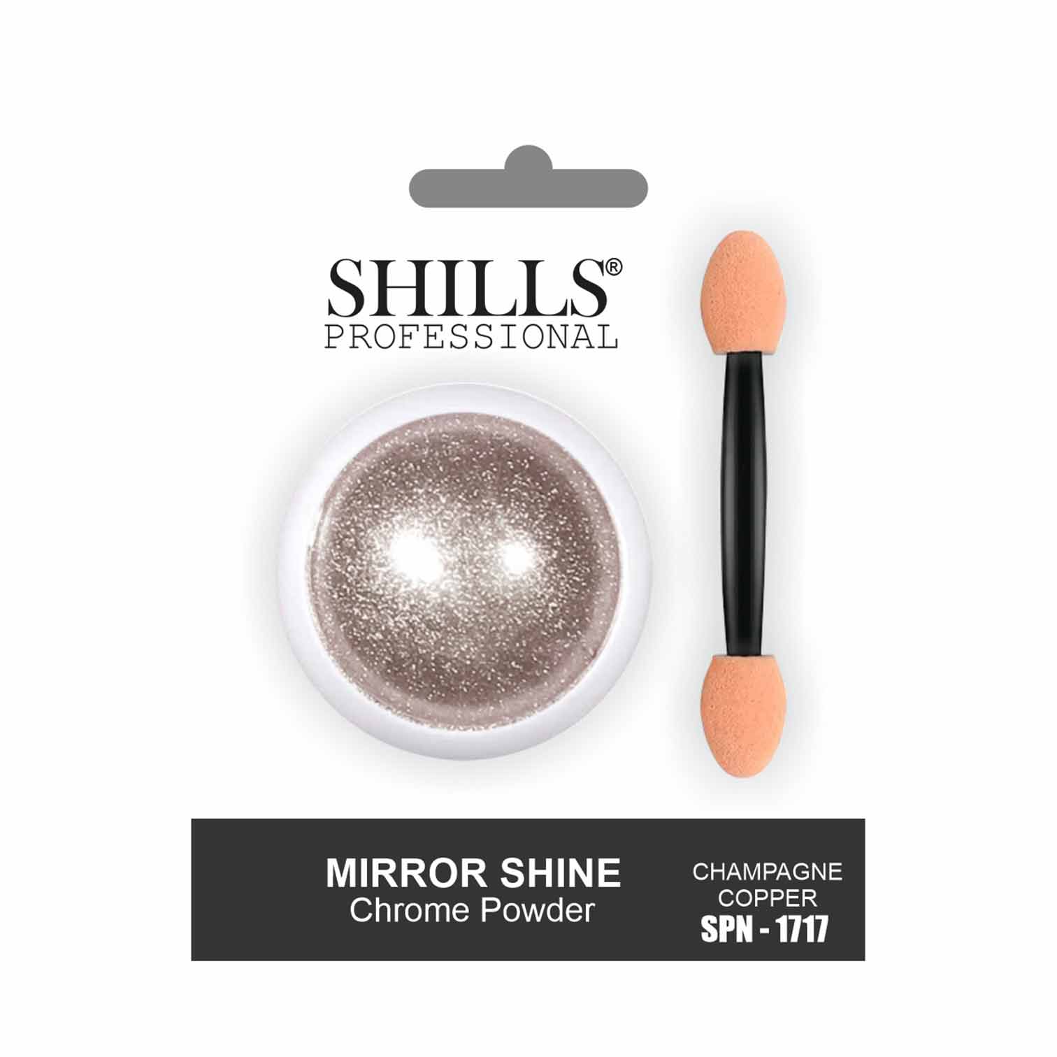 Shills Professional Mirror Shine Chrome Powder Champagne Copper-SPN-1717