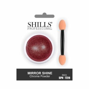 Shills Professional Mirror Shine Chrome Powder Red -SPN-1728