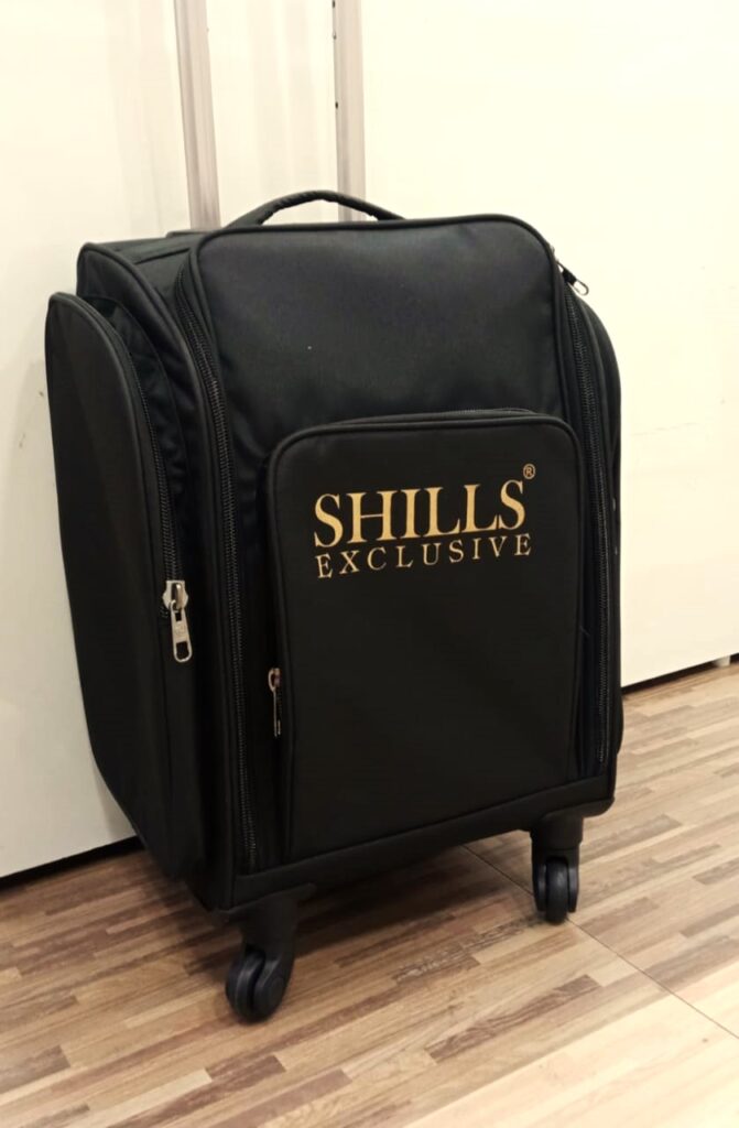 Shills Professional Vanity For Makeup And Nail Artist  | Black