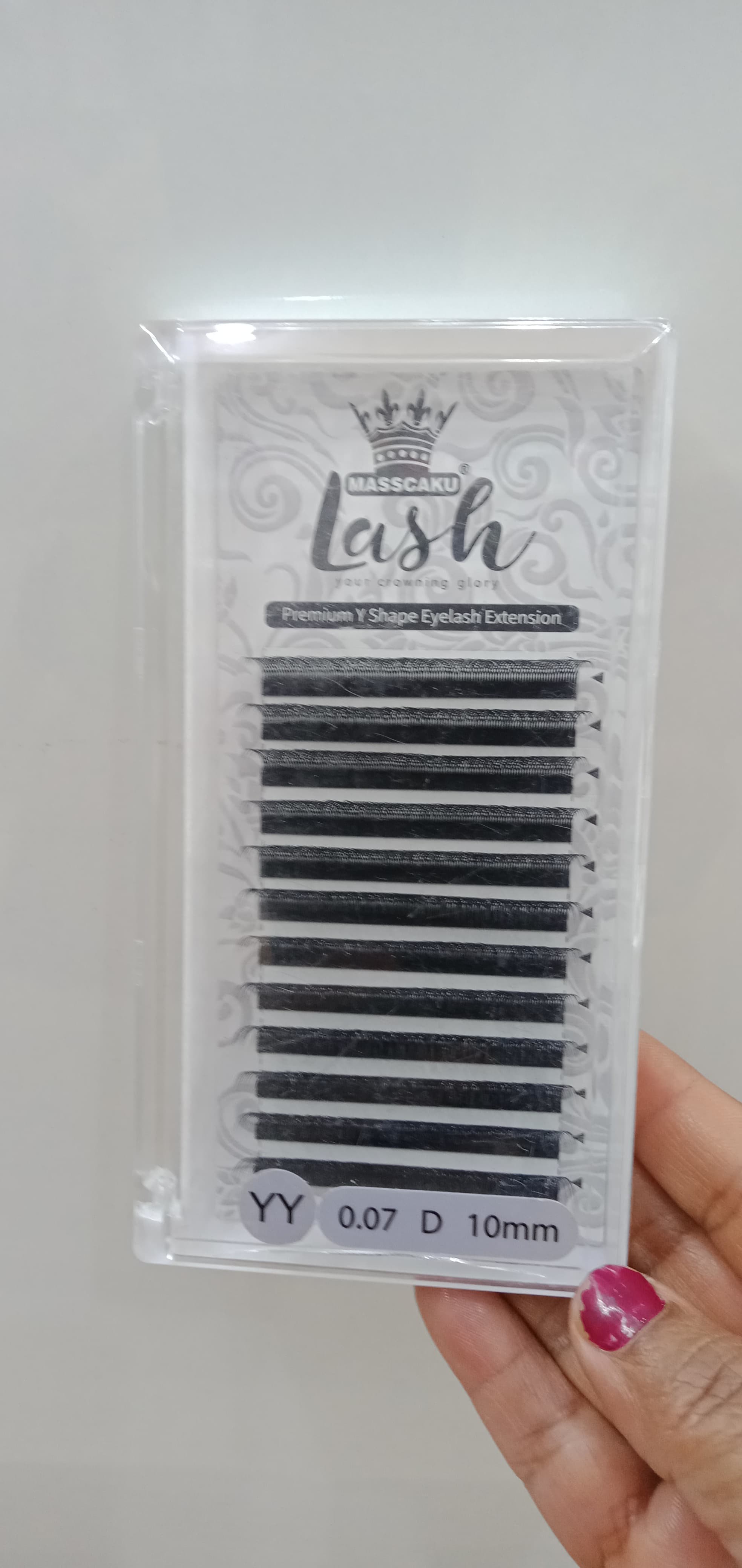 Masscaku Eyelash Extension – YY 0.07 D 10MM