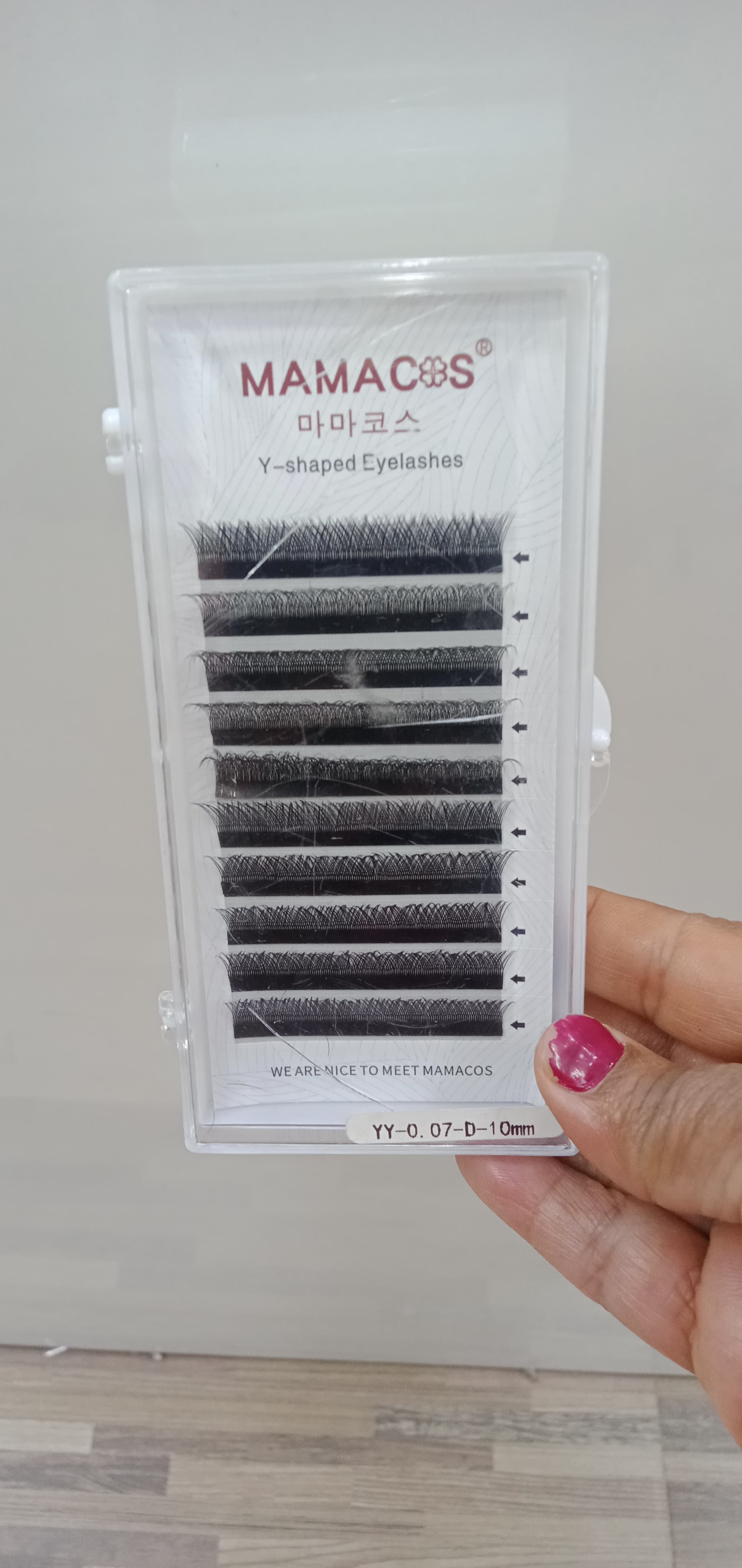 Mamacos Eyelash Extension – YY 0.07 D 10mm