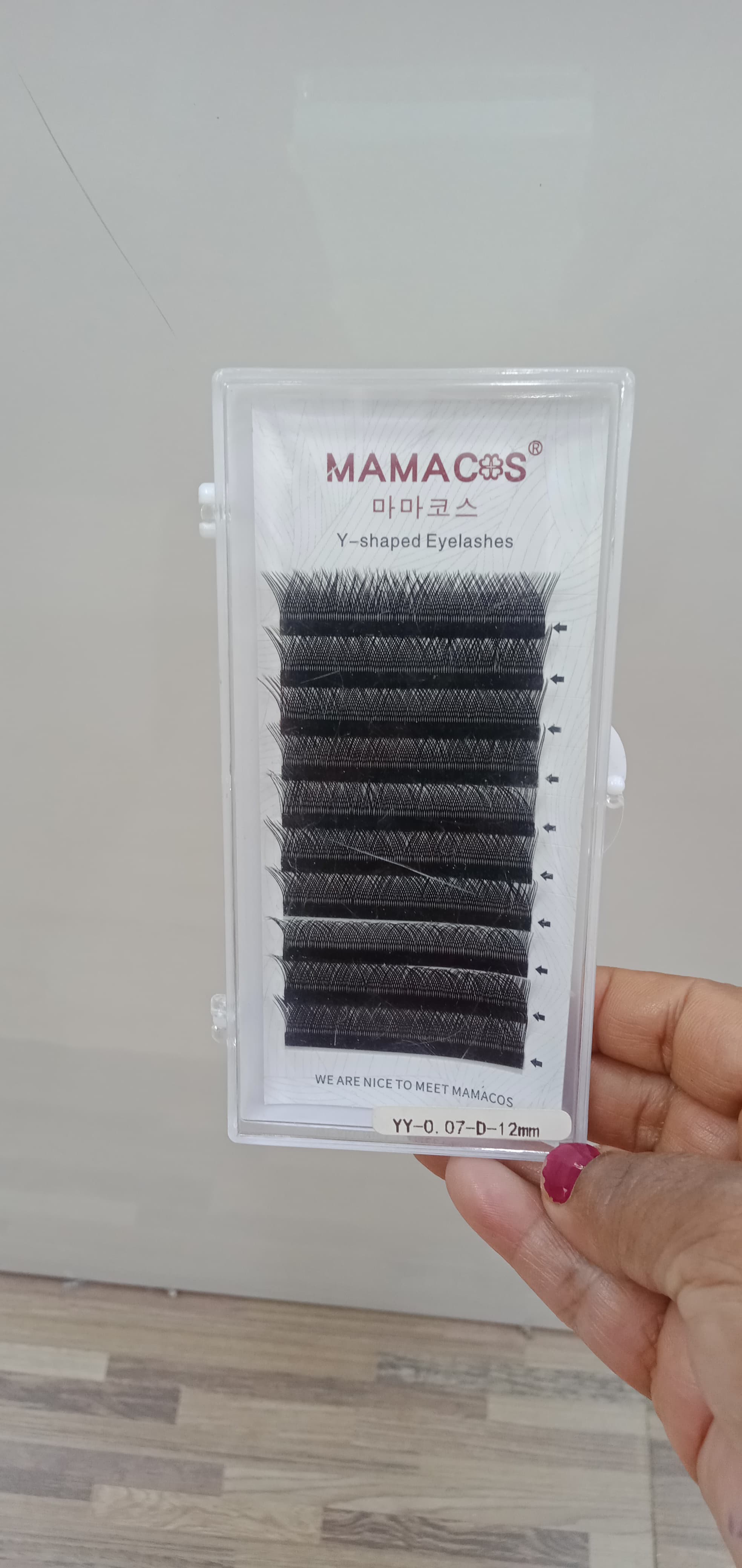 Mamacos Eyelash Extension -YY 0.07 D 12mm