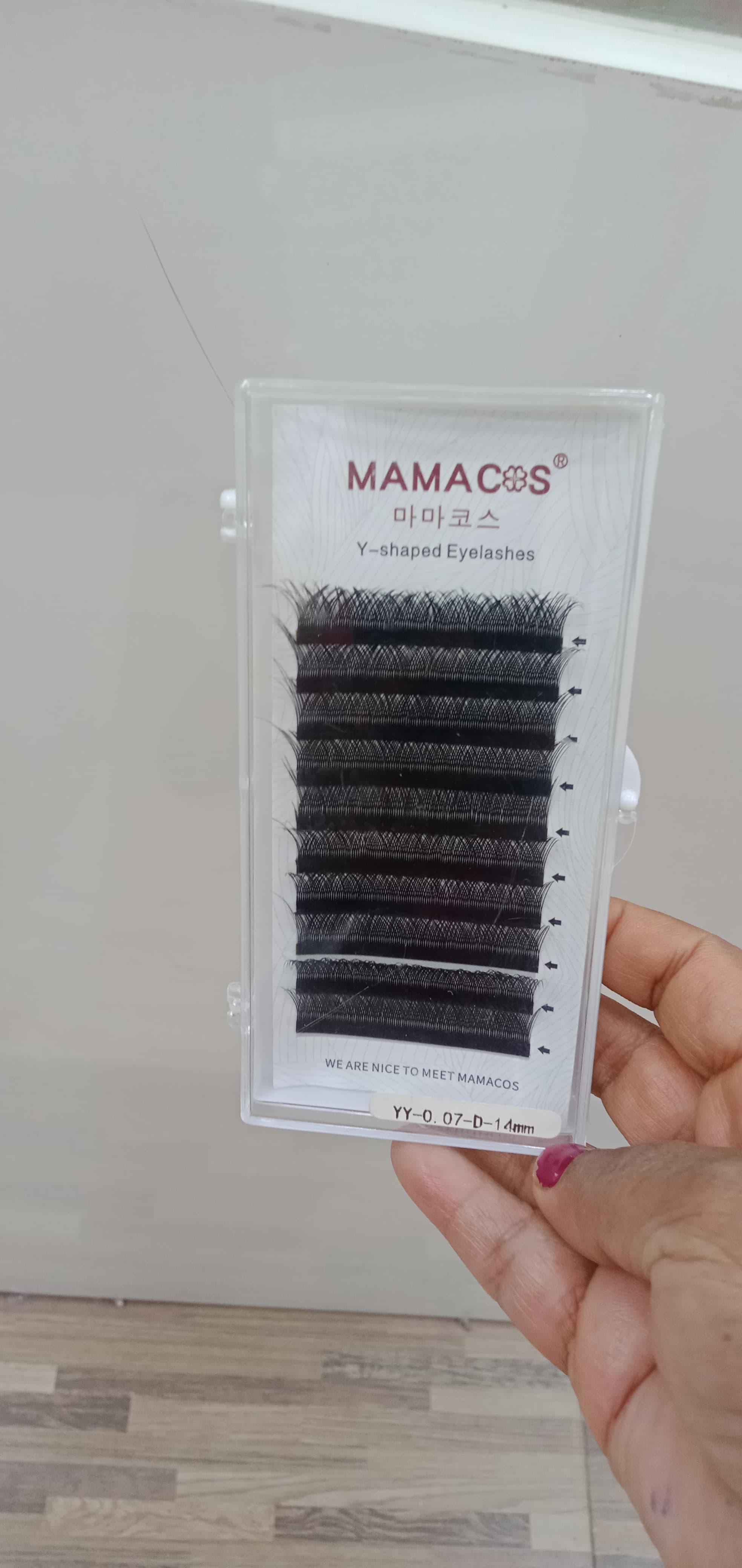 Mamacos Eyelash Eextension -YY 0.07 D 14mm
