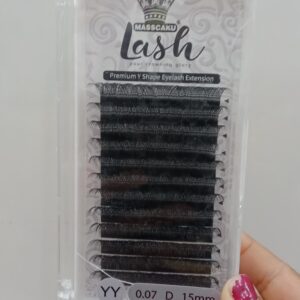 Masscaku Eyelash Extension - YY 0.07 D 15mm