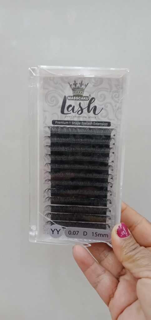 Masscaku Eyelash Extension - YY 0.07 D 15mm