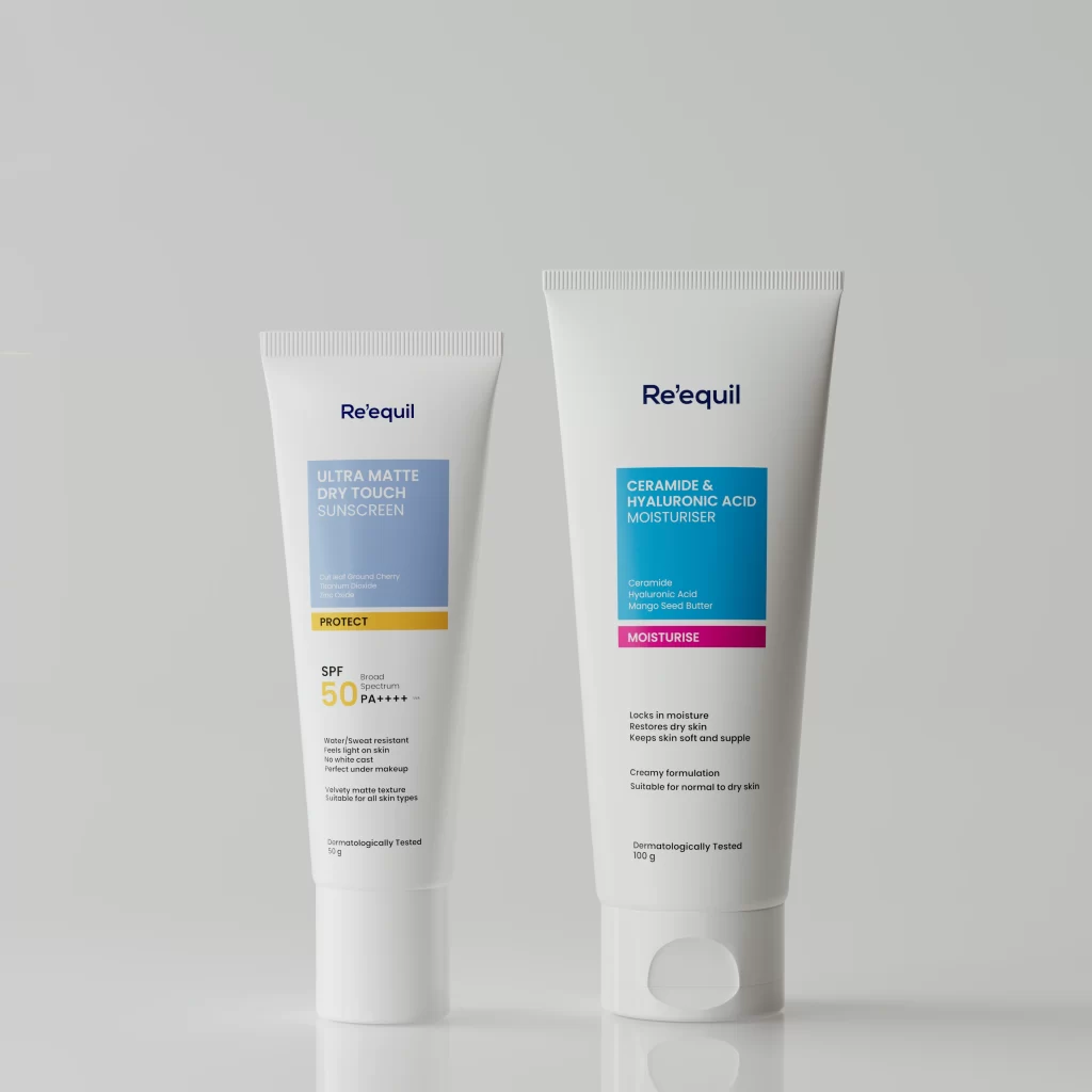 Re'equil  Hydrate & Sun Protect Bundle for Normal to Dry Skin