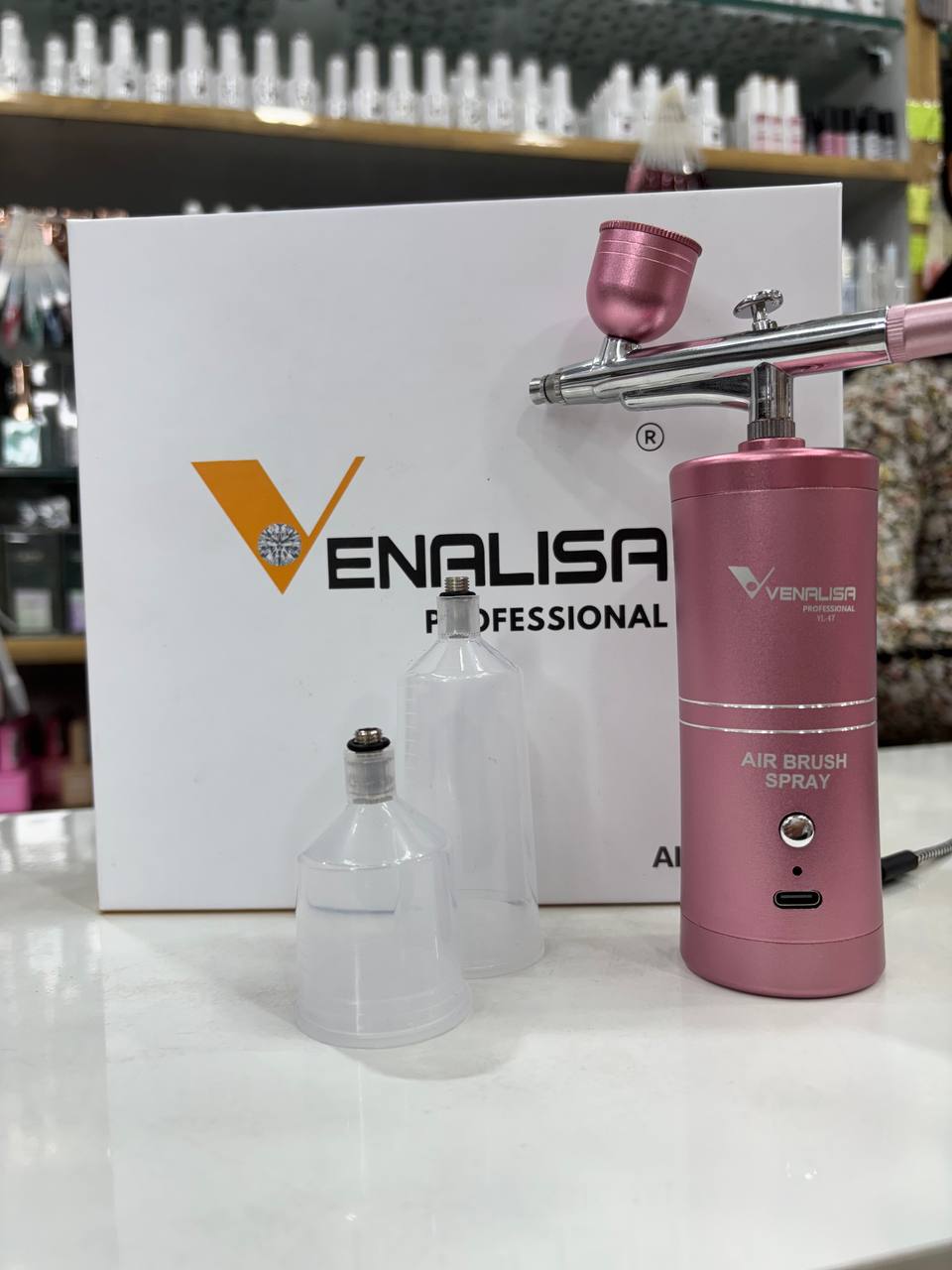 Venalisa Air Brush machine | Makeup And Nail Art | Portable Version