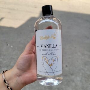 Nailfie Vanilla ISO Propyl Nail Liquid | 500ml