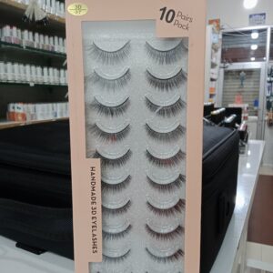 PNF Handmade 3D Eyelashes- 10 Pair Pack