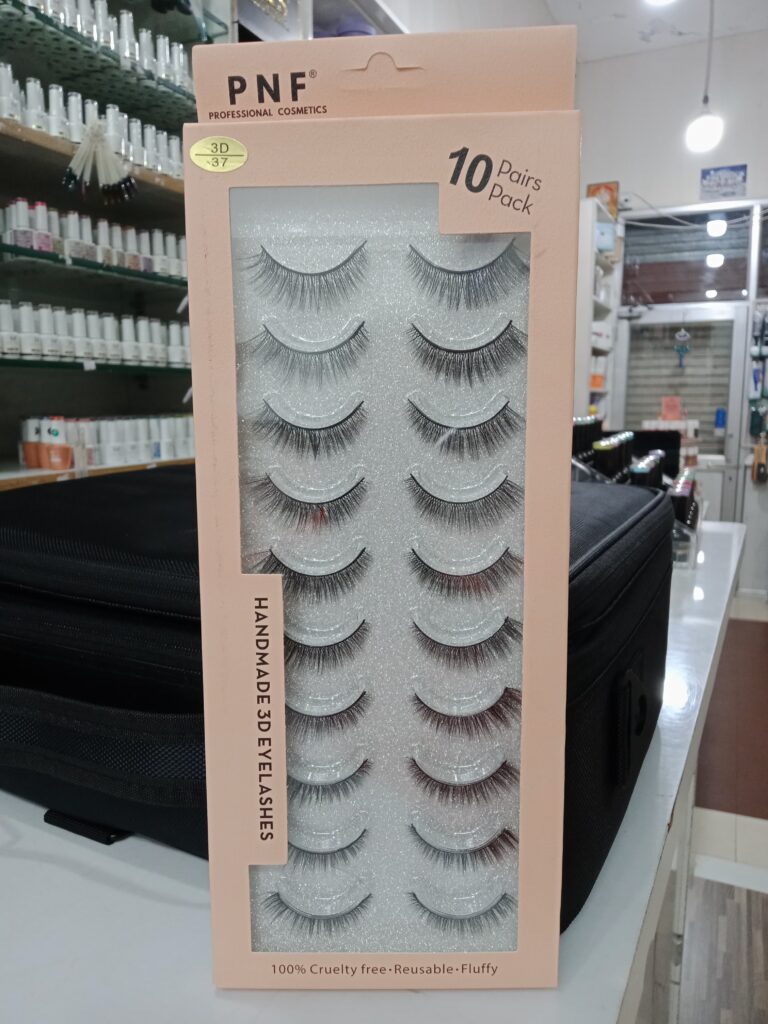 PNF Handmade 3D Eyelashes- 10 Pair Pack