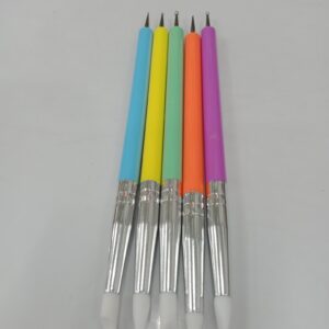 Shills Professionals Dotting Tools with Silicone Tool Black SPN-6636