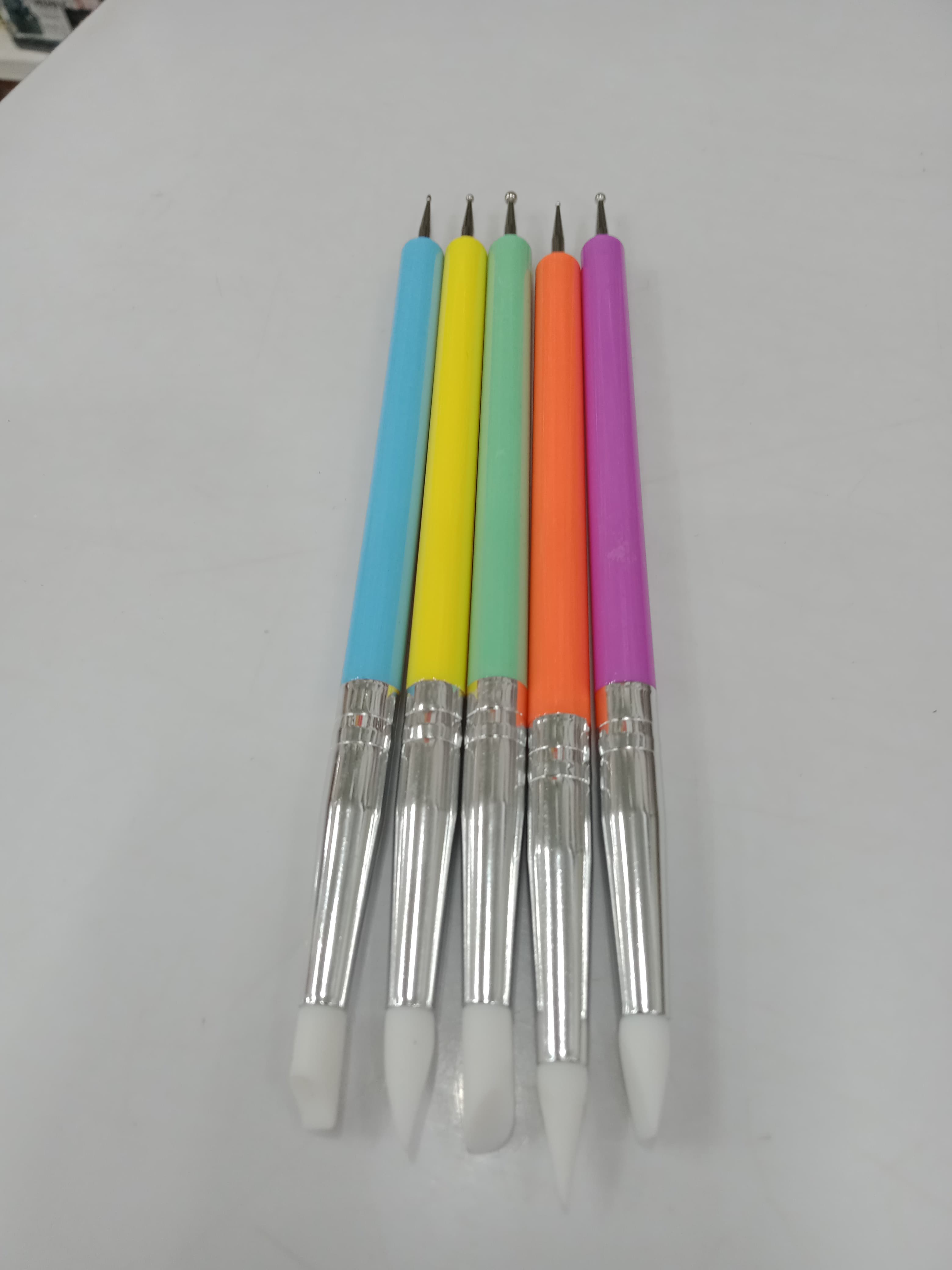 Shills Professionals Dotting Tools with Silicone Tool Black SPN-6636