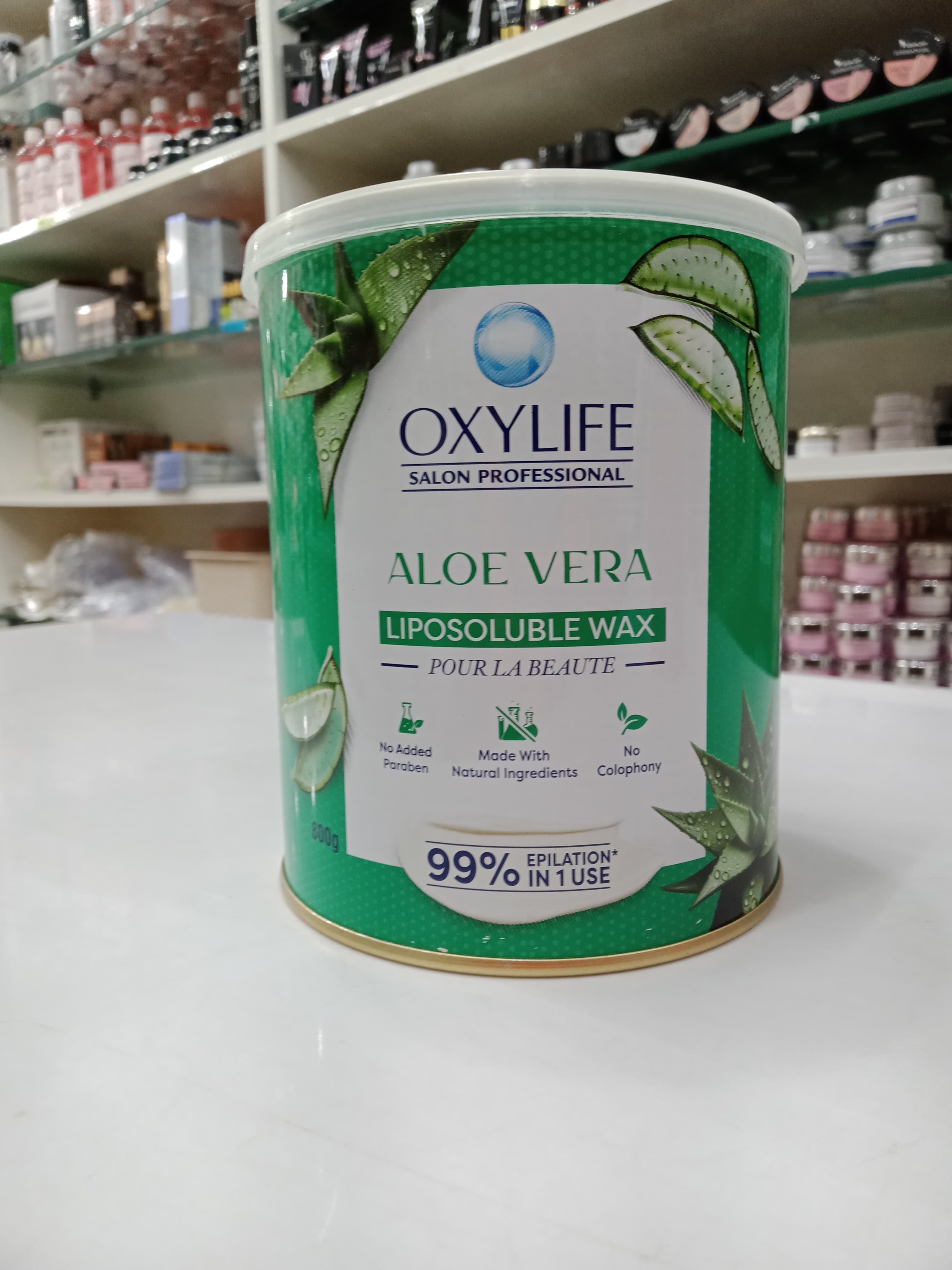 Oxfylife Aloe Vera Liposoluble Wax – 800g
