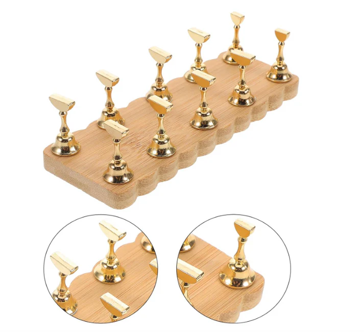 Wooden Press-On Stand