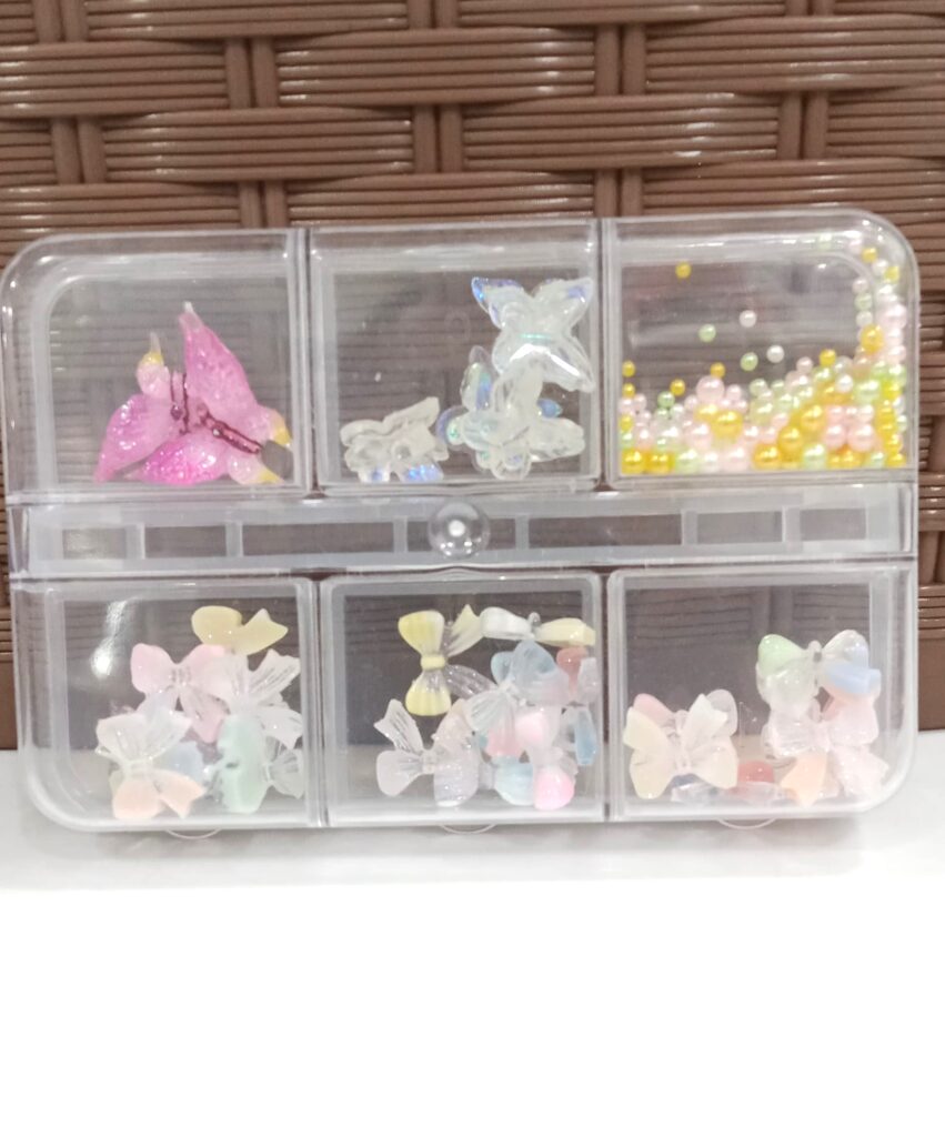 Korean Mix Bow Knot Nail Accessory | 1070