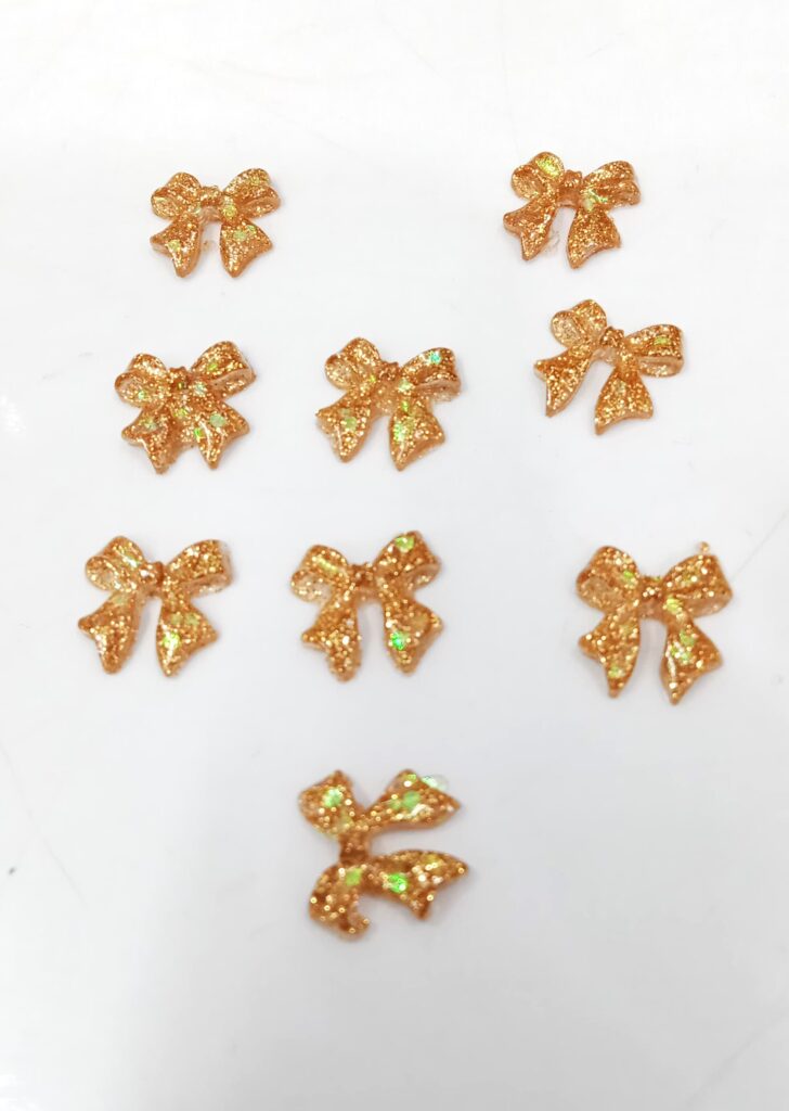 Shiny Bow Knot Nail Charms For Nail Art