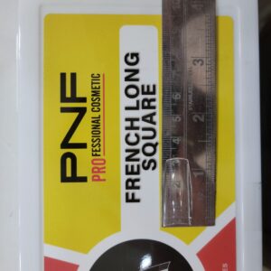 PNF Soft Gel Tips French Long Square