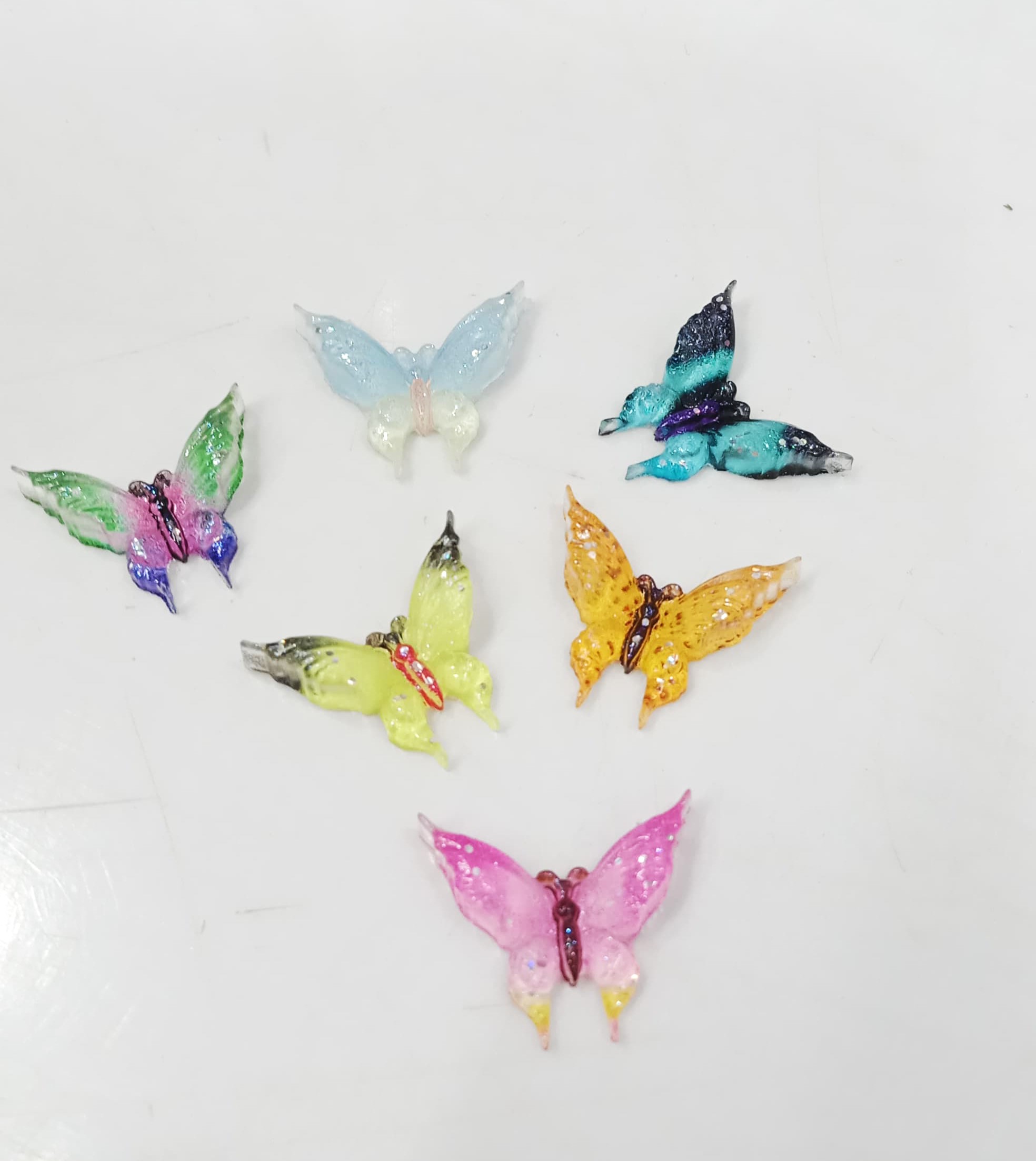Korean 3D Multi-Color Butterfly For Nail Art