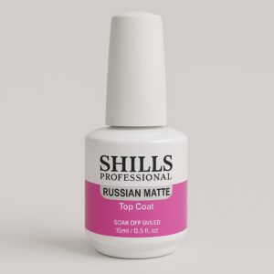 Shills Professional Russian Matte Top Coat -15ml