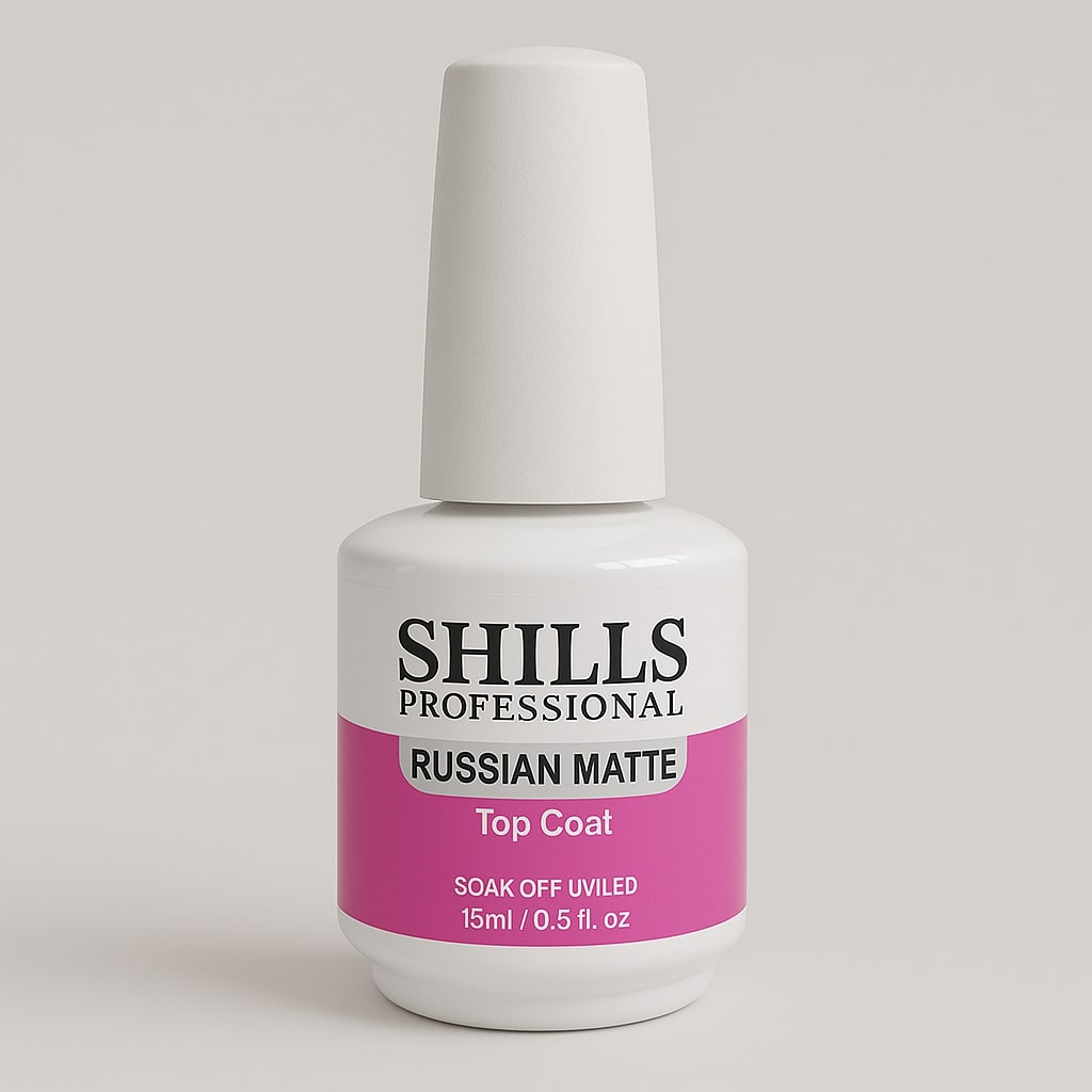 Shills Professional Russian Matte Top Coat -15ml