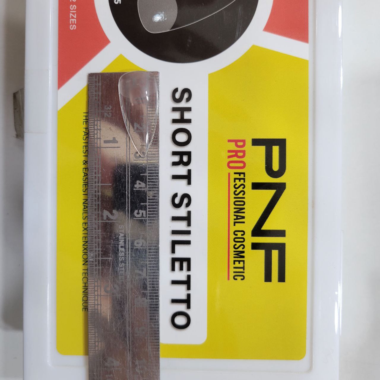 PNF Soft Gel Tips Short Stiletto