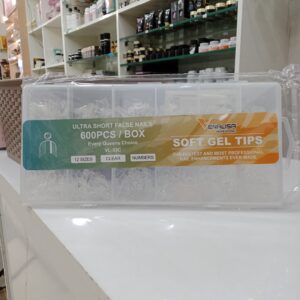 Venalisa Ultra Short Soft Gel Toe Tips - 600pcs | VL 53C