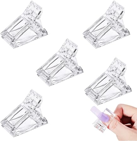 Poly Gel Clips 5 pcs Set