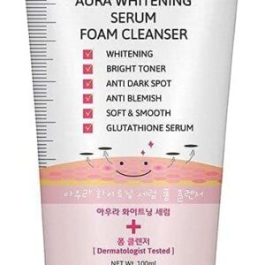 Cathy Doll Aura Whitening Serum Foam Cleanser - 100ml