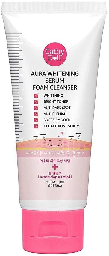 Cathy Doll Aura Whitening Serum Foam Cleanser – 100ml