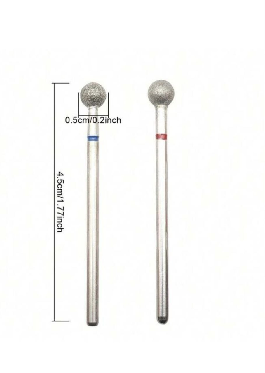 Cuticle Ball Nail Drill Bit | random color