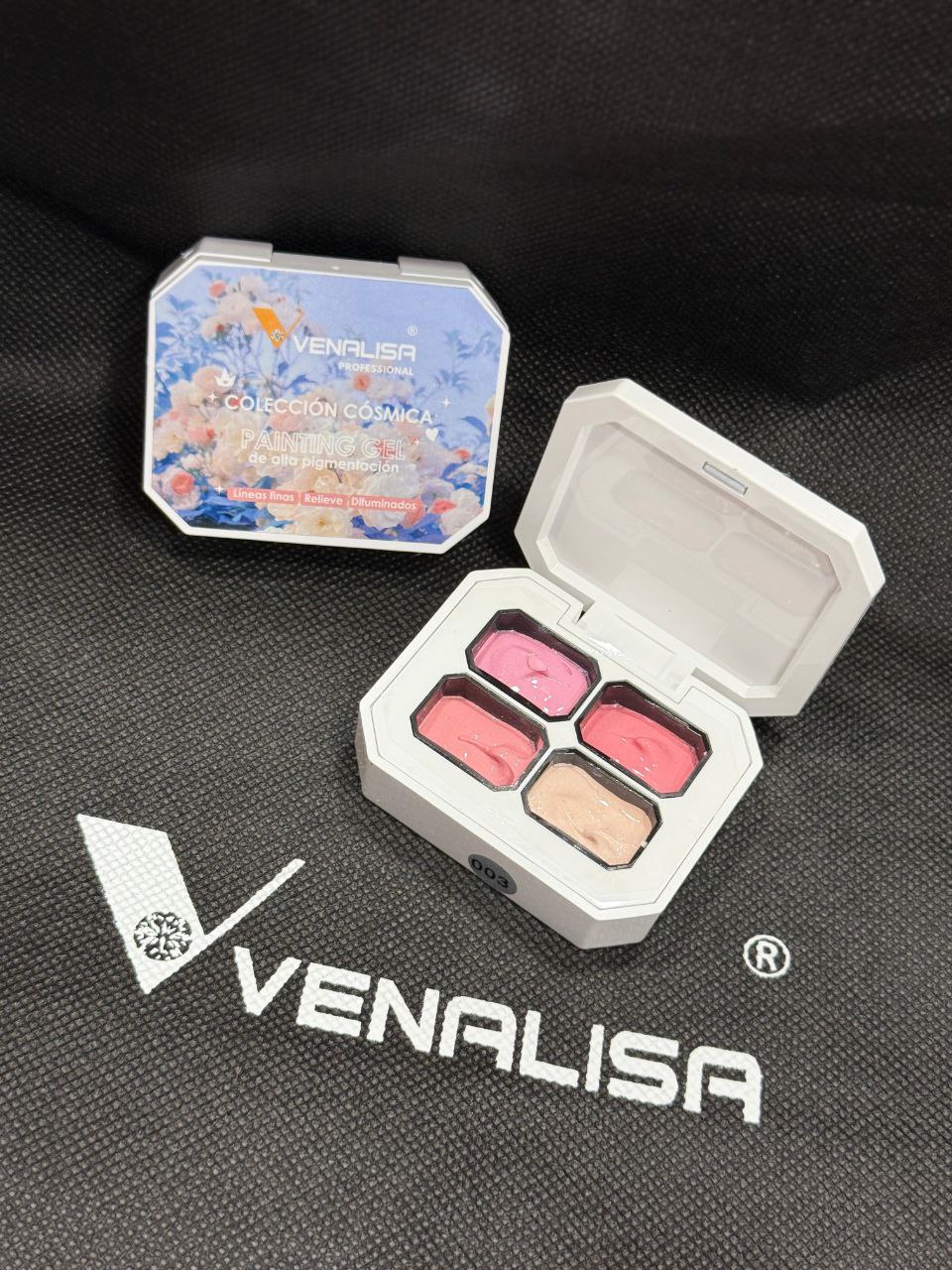 Venalisa 4 Color Pat Paint Glue Palette | Shade No-003