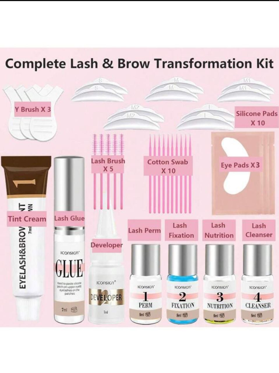 Lash Lift & Tint Eyelash Kit