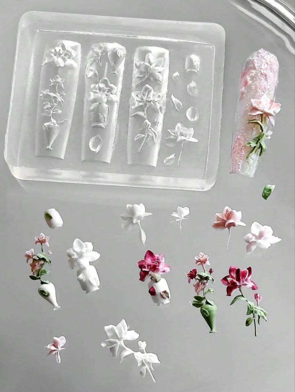 Floral Silicon Mould