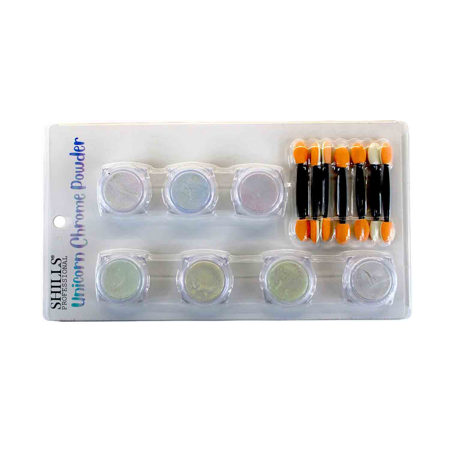 Shills Professionals 7 Pcs Unicorn Chrome Powder Set-SPN-21097