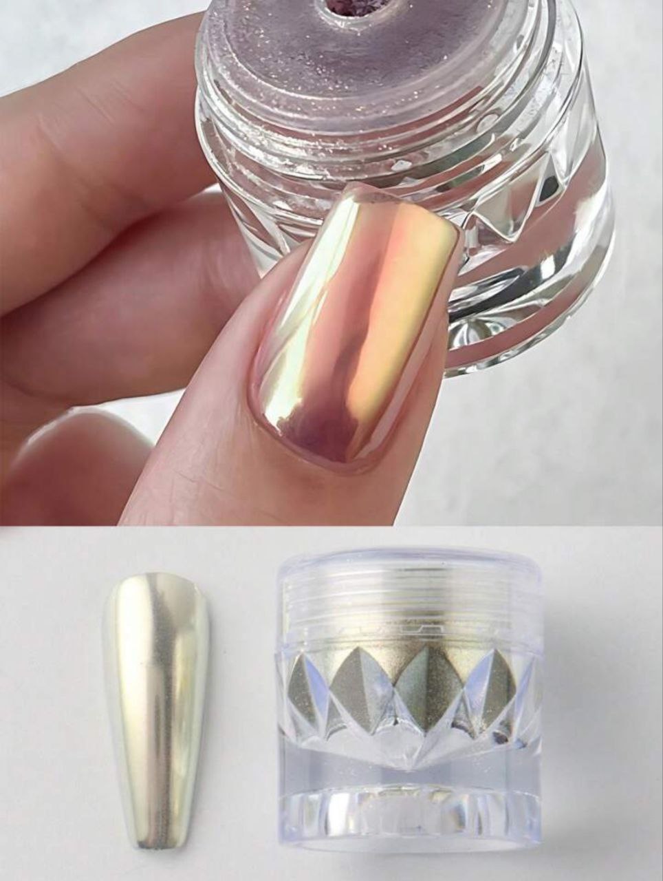 Nailfie Korean Nail Chrome | Shade-Moon