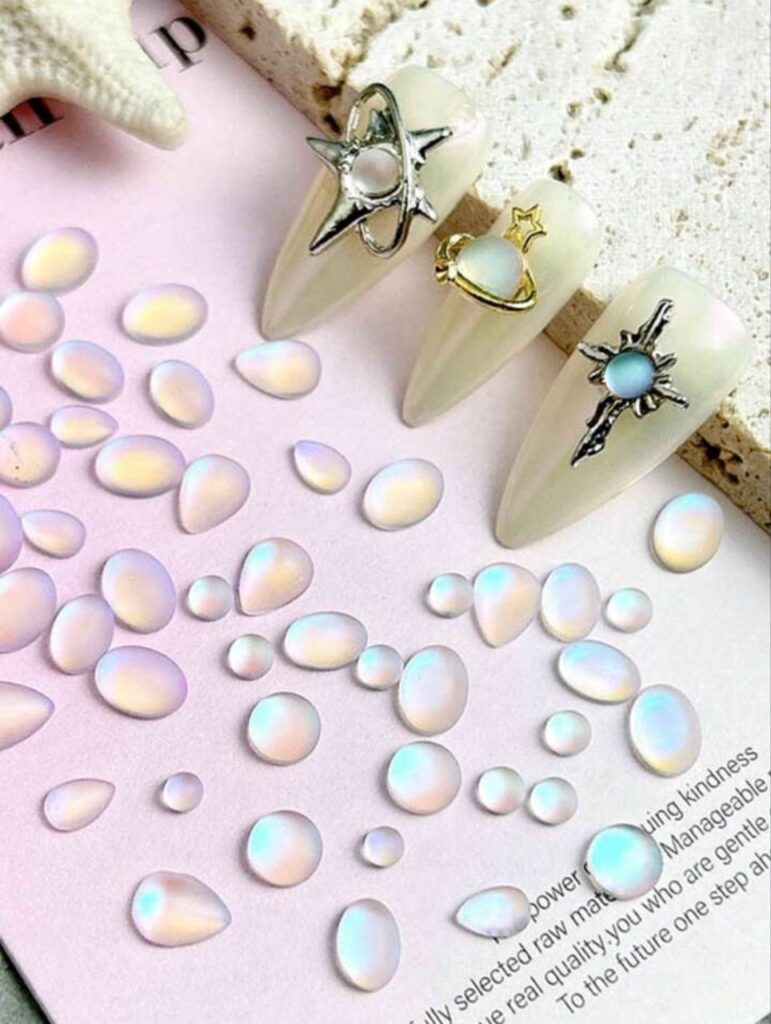 Water Drop Korean Nail Accessory