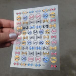 Nailfe 3D Nail Stickers -1 Sheet | NF - 51