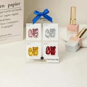 Venalisa Cat Eye Gel Nail Polish Set Of 4 - H08