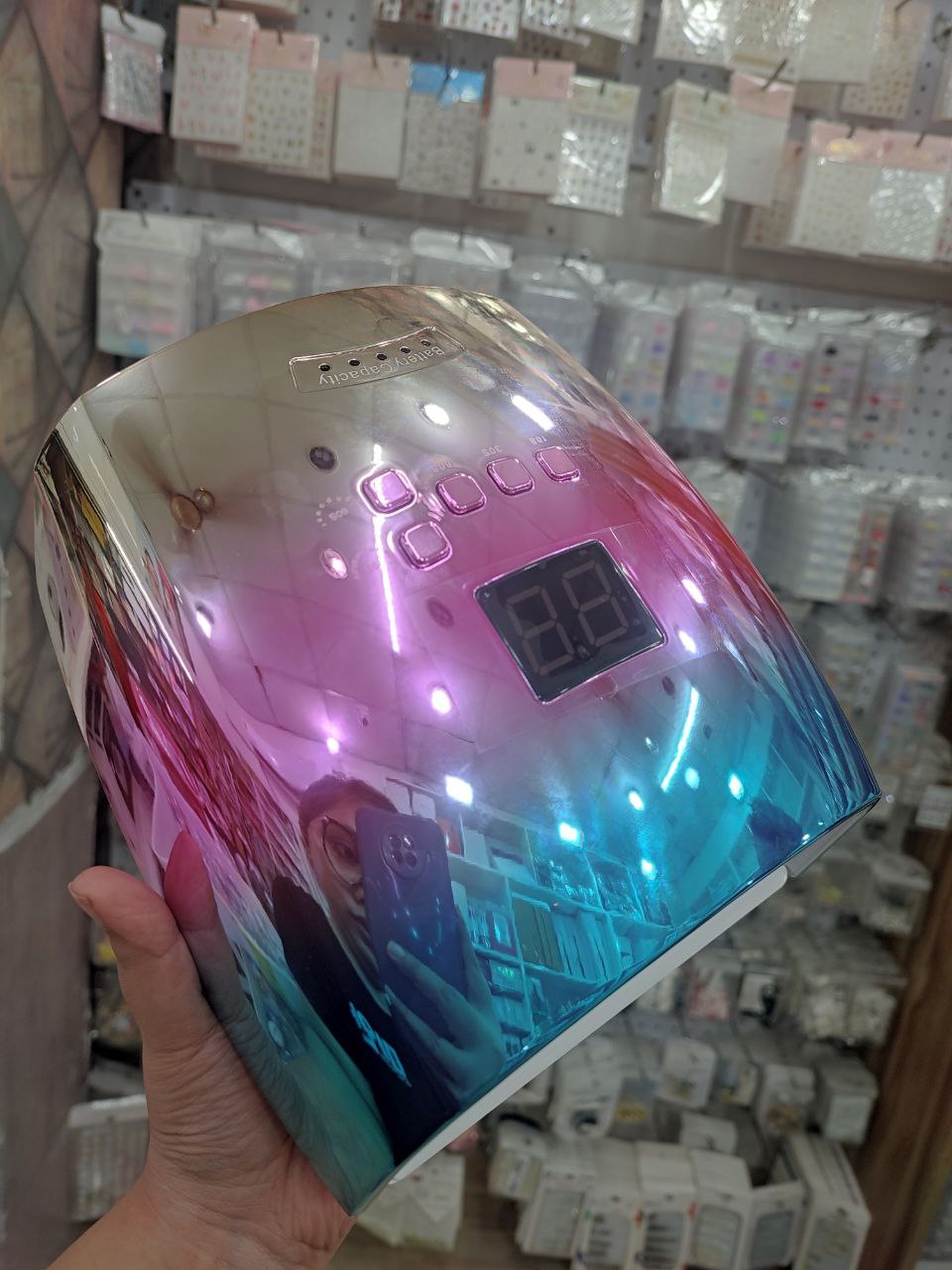 Rechargeable Cordless UV Led Nail Lamp